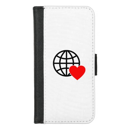 New personalize Text Logo Wallet Case