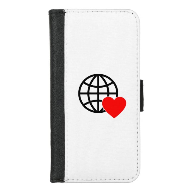 New personalize Text Logo Wallet Case (Front)