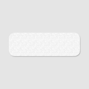 New personalize TextLogo Name Tags