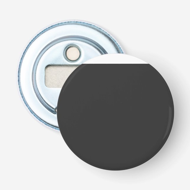 New Personalized a black and white photo of a cloc Bottle Opener (Front)