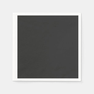 New Personalized a black and white photo of a cloc Napkins