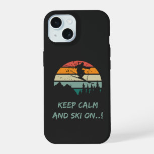 New phone case with skiing design