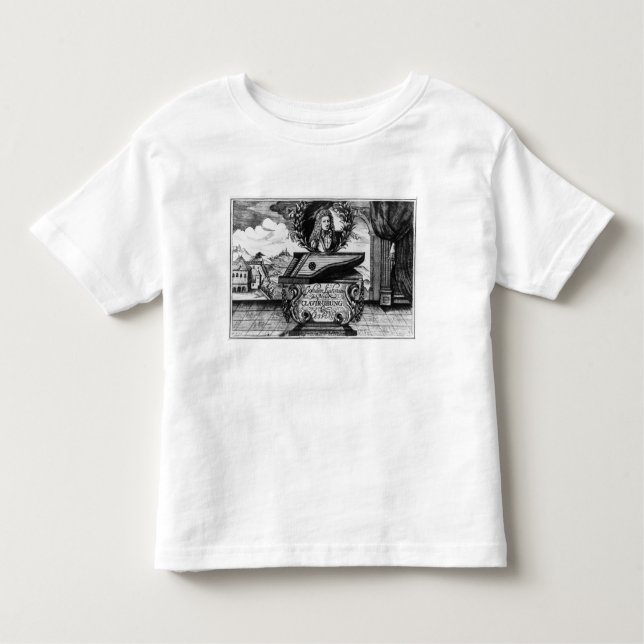 New Piano Practise, 1689 Toddler T-shirt (Front)