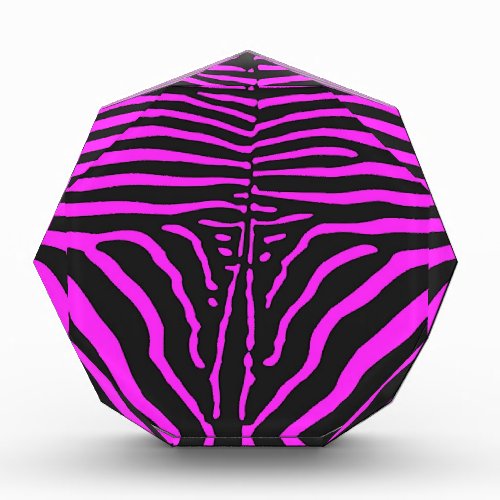 New Pink Black Zebra Print accessories _ customise Award
