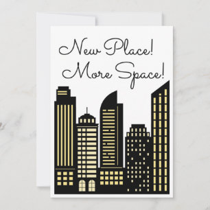 New Place More Space New Apartment Announcement