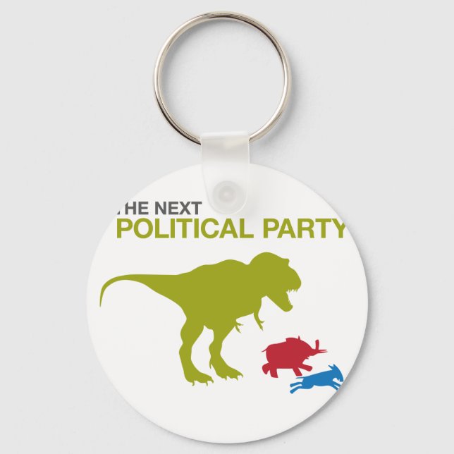 New Political Party Keychain (Front)