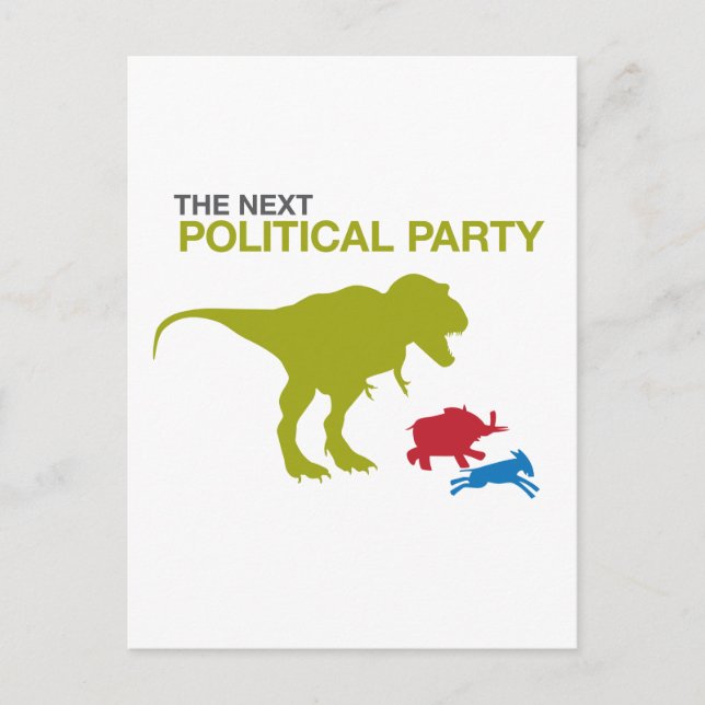 New Political Party Postcard (Front)