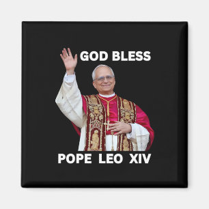 New Pope Leo Xiv Catholic Gifts Merch Souvenirs Ca Magnet