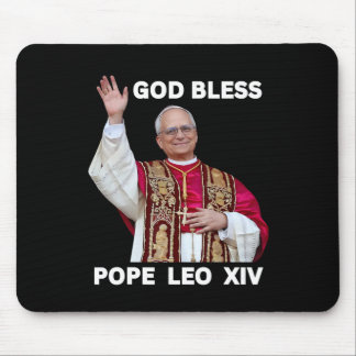 New Pope Leo Xiv Catholic Gifts Merch Souvenirs Ca Mouse Pad