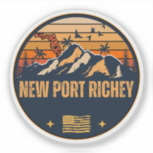 New Port Richey, Florida Sticker