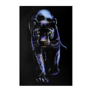 New POWERFUL Panther Acrylic Print