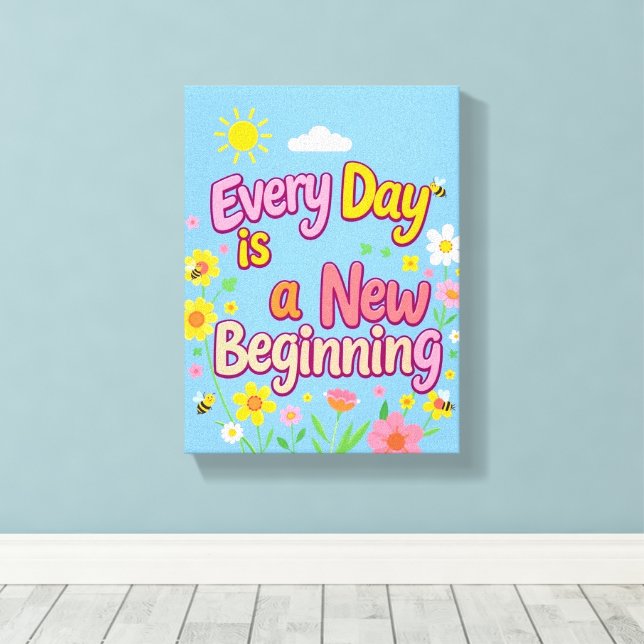 New  - Premium Wrapped Canvas (Gloss) Print (Insitu(Wood Floor))