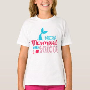 New Preschool Mermaid Tail T-Shirt