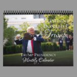 New President Donald J. Trump Photo 2025 Calendar