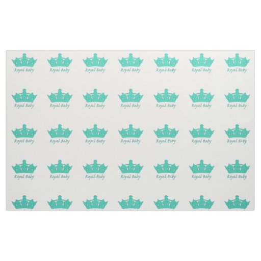 New Prince - a royal baby! Fabric