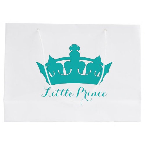 New Prince _ a royal baby Large Gift Bag