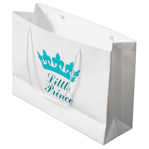 New Prince _ a royal baby Large Gift Bag