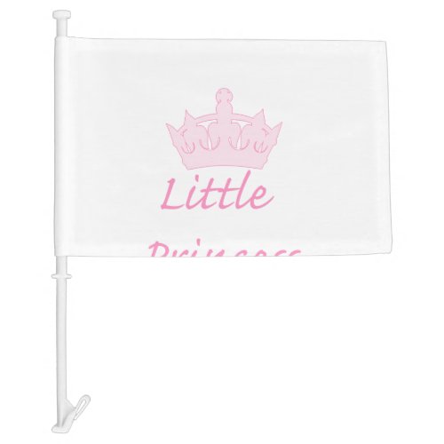 New Princess _ a Royal Baby Car Flag