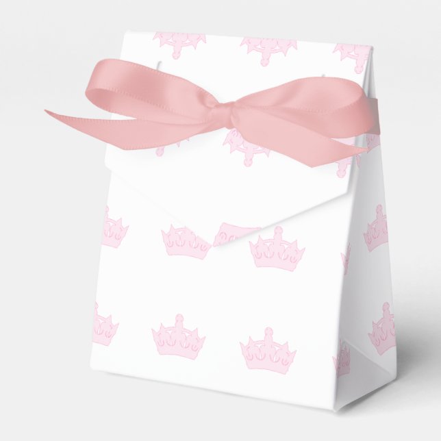 New Princess - a Royal Baby! Favor Boxes (Front Side)