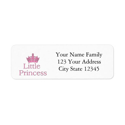 New Princess _ a Royal Baby Label