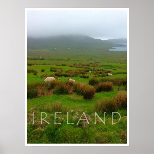 NEW PRINT FROM IRELAND GREEN AND MORE GREEN