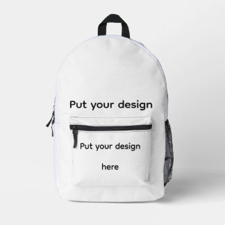 new printed backpack