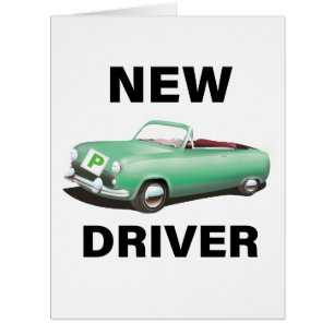 New Provisional car driver Cards