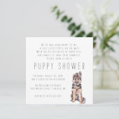 New Puppy | Puppy Shower Invitation (Standing Front)