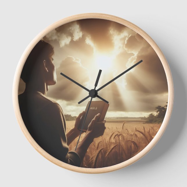 New Purpose - Divine Restoration Wall Clock (Front)