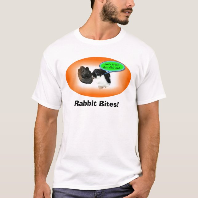 New Rabbit Bites T shirt (Front)