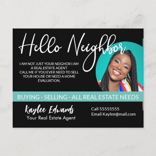New Real Estate Agent Postcards