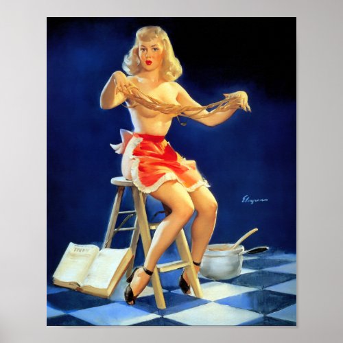 New Recipe Pin Up Poster