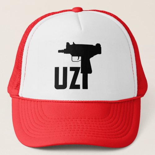 New Red Uzi Gaming Trucker Hat