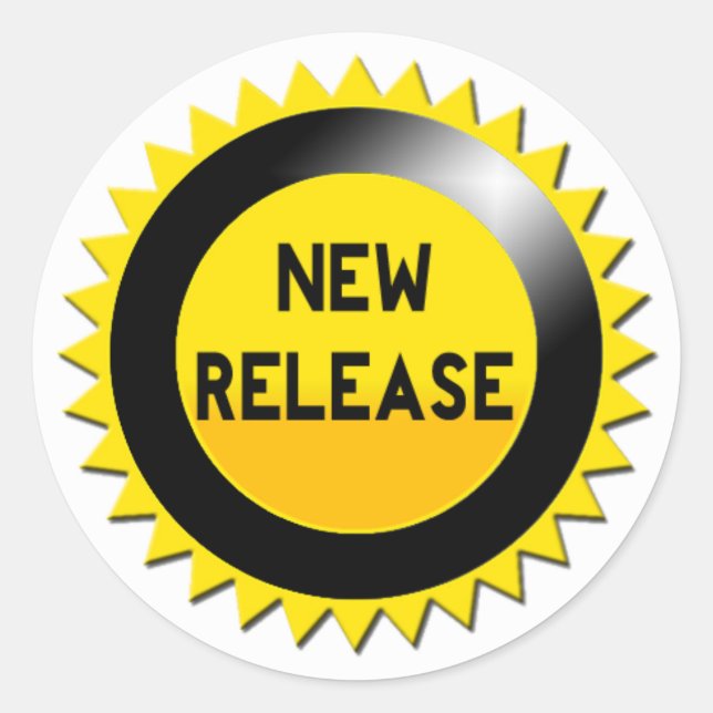 New Release Starburst Sticker (Front)