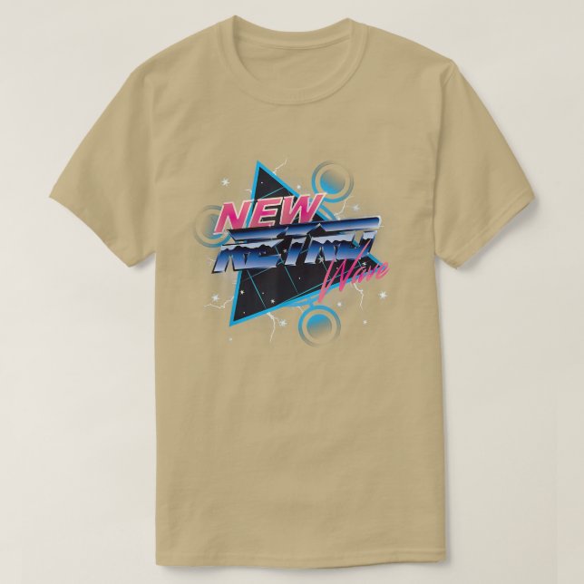 New Retro Wave T-Shirt (Design Front)