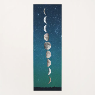 NEW Reversible Sunset Sky and Moon Phases Yoga Mat
