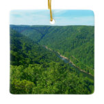 New River Gorge Bridge I Ceramic Ornament