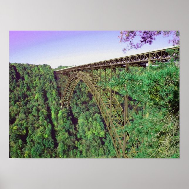 New River Gorge Bridge - West Virginia Poster (Front)