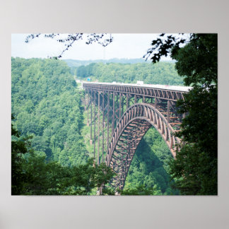 New River Gorge Bridge, West Virginia Print