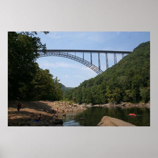 New River Gorge Bridge WVA Poster (Front)