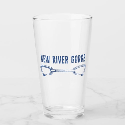 New River Gorge Climbing Quickdraw Glass