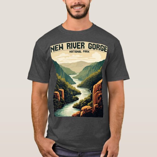 New River Gorge National Par T_Shirt