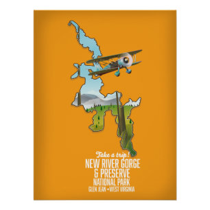 New River Gorge National Park and Preserve. Poster