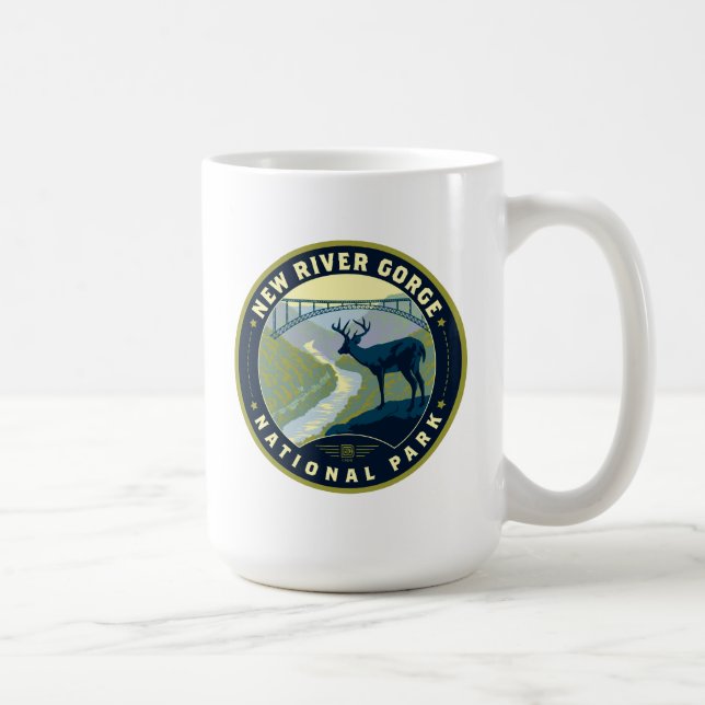 New River Gorge National Park Coffee Mug (Right)