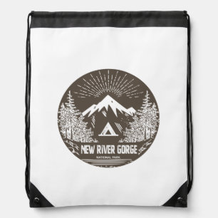 New River Gorge National Park Drawstring Bag