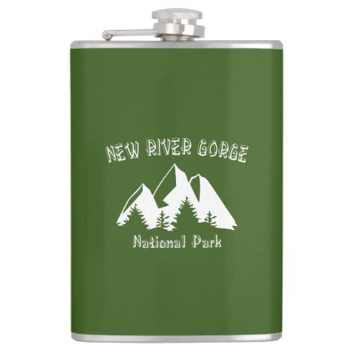 New River Gorge National Park Flask