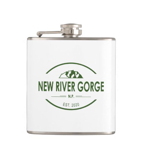 New River Gorge National Park Flask