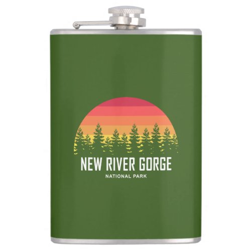 New River Gorge National Park Flask