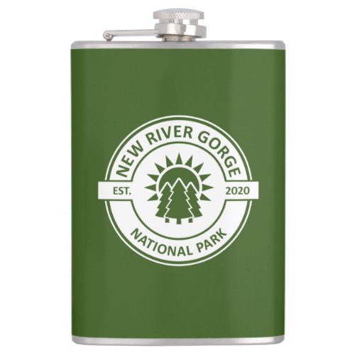 New River Gorge National Park Flask