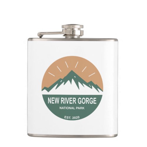 New River Gorge National Park Flask